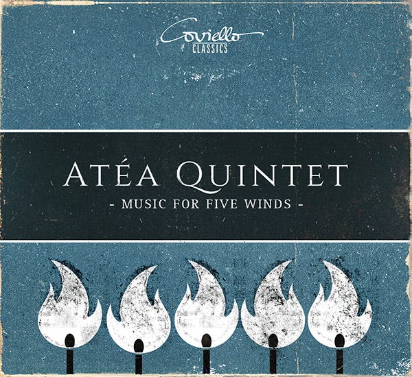 Atéa Quintet - Music for Five Winds - Album Cover